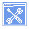 Windows Key + X: Tools/Settings icon